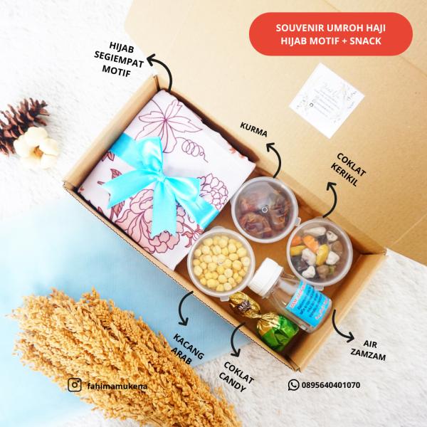 HIJAB MOTIF SNACK BOX