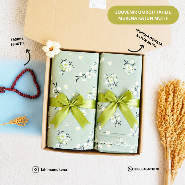 MUKENA KATUN MOTIF BOX